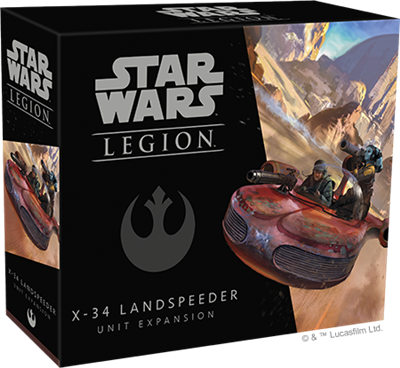 Star Wars Legion X-34 Landspeeder Expansion